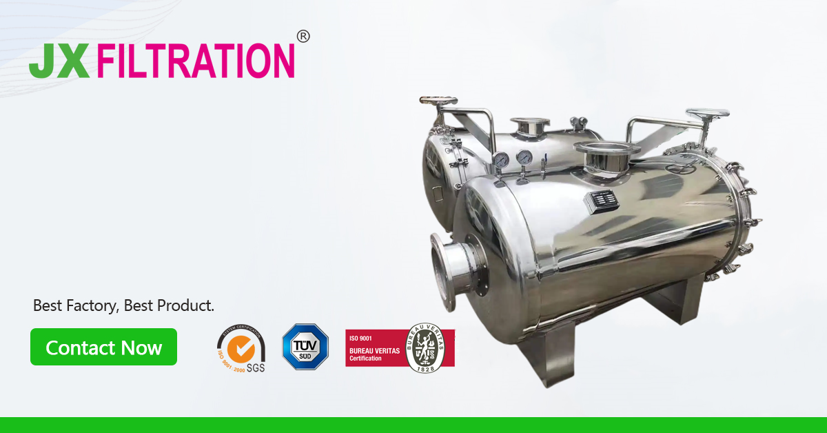 Horizontal Precision Filter Solid Liquid Separator